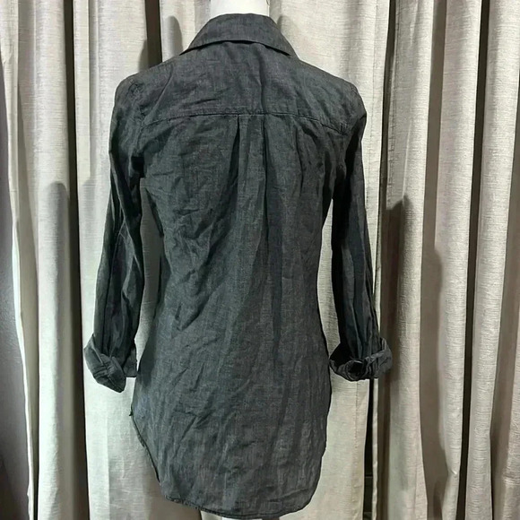 ALI & KRIS GRAY LONG SLEEVE TUNIC - Picture 4 of 5